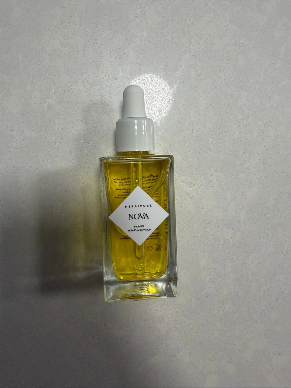 Herbivore NOVA Tumeric + Niacinamide Facial Oil - Bright Yellow Box